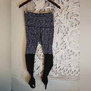 Lululemon Women's Wunder Under Stirrup Full On Luon Fabric High Rise Leggings 6